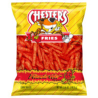 Chester's Corn Snacks, Flamin' Hot Flavored, Fries, 5.25 Ounce