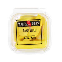 Quick and Easy Mango Sliced, 12 Ounce