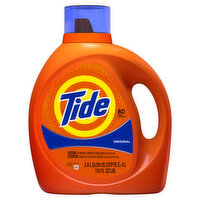 Tide Tide Liquid Laundry Detergent, Original, 80 loads, 115 fl oz, 115 Fluid ounce