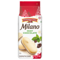 Pepperidge Farm Milano Cookies, Distinctive, Mint Chocolate, 15 Each