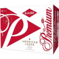 Grain Belt Premium Lager Can 12 Pack 160Z, 192 Fluid ounce