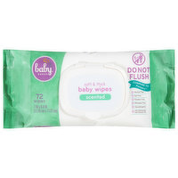 Baby Basics Baby Wipes, Soft & Thick, Scented, 72 Each