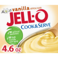 Jell-O Vanilla Pudding & Pie Filling Mix, 4.6 Ounce