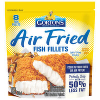 Gorton's Air Fried Fish Fillets, Air Fried, 8 Each