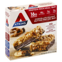 Atkins Pretzel Bar, Chocolate Peanut Butter, 5 Each