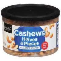 Essential Everyday Cashews, Roasted Salted, Halves & Pieces