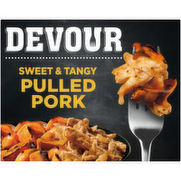 Devour Sweet & Tangy Pulled Pork with Bourbon Glazed Sweet Potatoes Frozen Meal, 10 Ounce