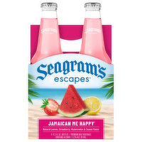 Seagram's Escapes Malt Beverage, Premium, Jamaican Me Happy, 4 Each