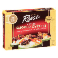 Reese Smoked Oysters, Petite, 3.7 Ounce