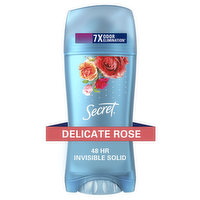 Secret Fresh Collection Invisible Solid Antiperspirant and Deodorant, Rose Scent, 2.6 oz, 2.6 Ounce