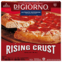 DiGiorno Pizza, Ultimate Pepperoni, Rising Crust, Original, 24.7 Ounce