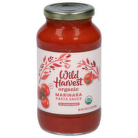 Wild Harvest Pasta Sauce, Organic, Marinara, 24 Ounce