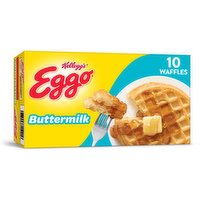 Eggo Frozen Waffles, Buttermilk, 10 Each