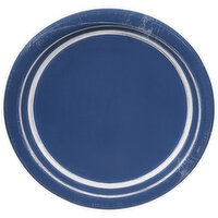 Sensation Plates, Premium Strength, Navy Blue, 8.75 Inch, 10 Each