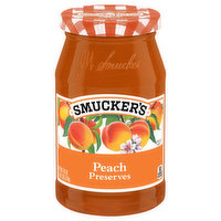 Smucker's Preserves, Peach, 18 Ounce