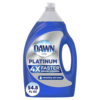 Dawn Platinum Platinum Dishwashing Liquid Dish Soap, Refreshing Rain Scent, 58.4 fl oz, 54.8 Ounce