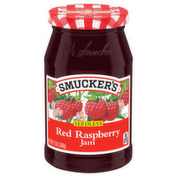 Smucker's Jam, Red Raspberry, Seedless, 12 Ounce