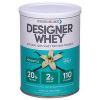 Designer Wellness Designer Whey Protein Powder, French Vanilla, 12 Ounce