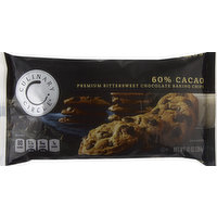 Culinary Circle Baking Chips, Premium, Bittersweet Chocolate, 10 Ounce