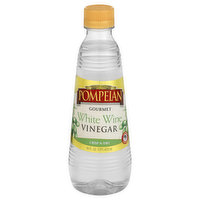 Pompeian Vinegar, Gourmet, White Wine, 16 Fluid ounce