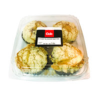 Cub Bakery Blueberry Muffins, 4 Each