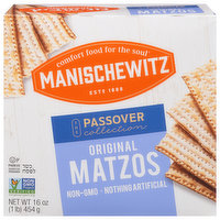 Manischewitz The Passover Collection Matzos, Original, 16 Ounce