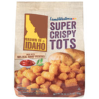 Lamb Weston Tots, Super Crispy, 28 Ounce