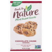 Back to Nature Cookies, Chocolate Chunk, 9.5 Ounce