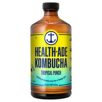 Health-Ade Kombucha, Tropical Punch, 16 Fluid ounce