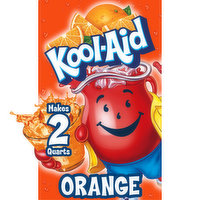 Kool-Aid Unsweetened Orange Artificially Flavored Powdered Soft Drink Mix, 0.15 Ounce
