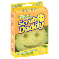 Scrub Daddy Scrubber, FlexTexture, Lemon Fresh, 1 Each