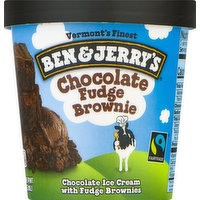 Ben & Jerrys Ice Cream, Chocolate Fudge Brownie, 1 Pint