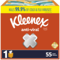 Kleenex Tissues, Anti-Viral, 3-Ply