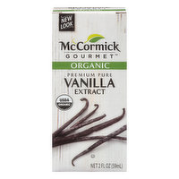 McCormick Extract, Organic, Vanilla, 2 Ounce