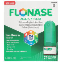 Flonase Sensimist Allergy Relief, 24 Hour Relief, Spray, 0.2 Fluid ounce