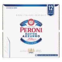 Peroni Beer, Nastro Azzurro, 12 Pack, 12 Each