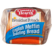 Country Hearth Breakfast Breads, Toasting, English Muffin, 16 Ounce