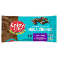 Enjoy Life Mega Chunks, Semi-Sweet, 10 Ounce