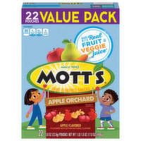 Mott's Fruit Flavored Snacks, Apple Orchard, Value Pack, 22 Each
