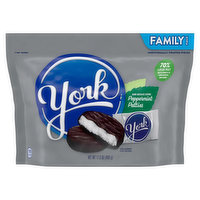 York Peppermint Patties, Dark Chocolate Covered, Family Pack