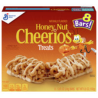 Cheerios Treat Bars, Honey Nut, 8 Each