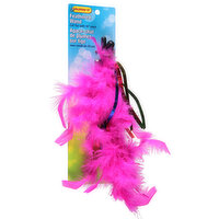 Ruffin' It Cat Toy, with 10 Inch Cord, Feathered Wand, 1 Each