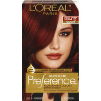 Superior Preference Permanent Haircolor, Warmer, RR04 Intense Dark Red, 1 Each