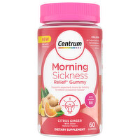 Centrum Morning Sickness, Citrus Ginger, 60 Each