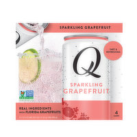 Q Sparkling Grapefruit, 4 Each