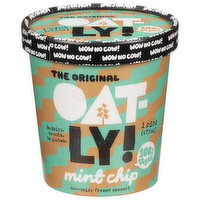 Oatly Mint Chip Frozen Dessert, 1 Pint