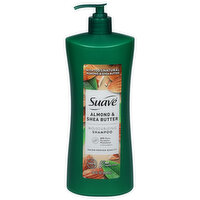 Suave Shampoo, Moisturizing, Almond & Shea Butter, 28 Fluid ounce