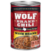 Wolf Brand Chili With Beans, 15 Ounce