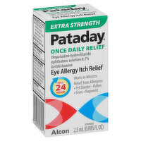 Pataday Eye Allergy Itch Relief, Extra Strength, For Ages 2 and Older, 2.5 Millilitre