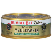 Bumble Bee Prime Tuna, Solid Light, Yellowfin, Tonno, 5 Ounce